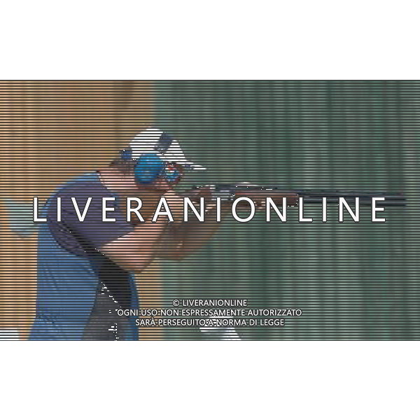 Atene 15-08-2004 Olimpiade 2004 shooting trap uomini nella foto pellielo giovanni ph marco luzzani/ag aldo liverani s.a.s.