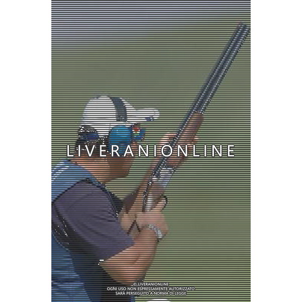 Atene 15-08-2004 Olimpiade 2004 shooting trap uomini nella foto pellielo giovanni ph marco luzzani/ag aldo liverani s.a.s.