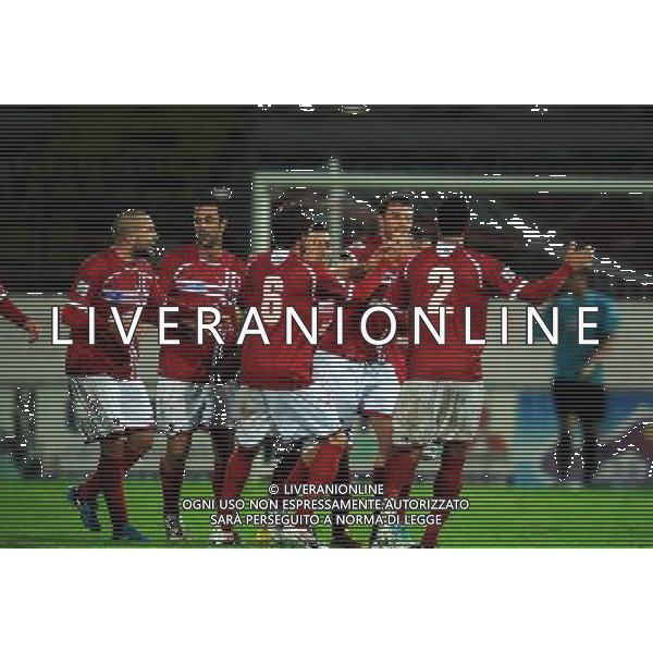 Ac Perugia 2012 2013 CAMPIONATO Lega Pro 1^ Divisione Perugia vs Carrarese NELLA FOTO ABBRACCI PERUGIA Riproduzione vietata senza il consenso dell\'autore info@settoncephotoagency.com AG ALDO LIVERANI S A S