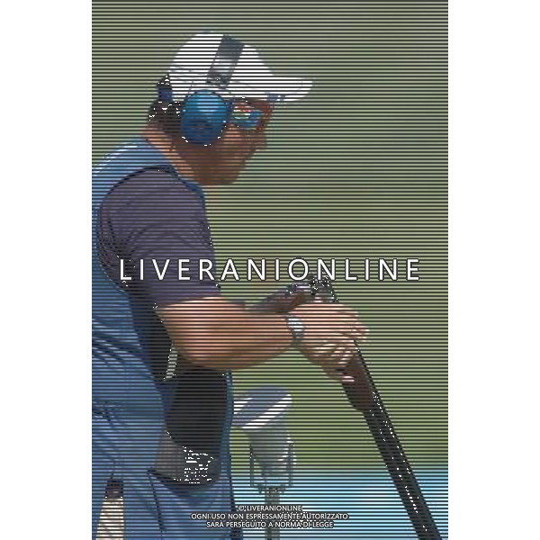 Atene 15-08-2004 Olimpiade 2004 shooting trap uomini nella foto pellielo giovanni ph marco luzzani/ag aldo liverani s.a.s.