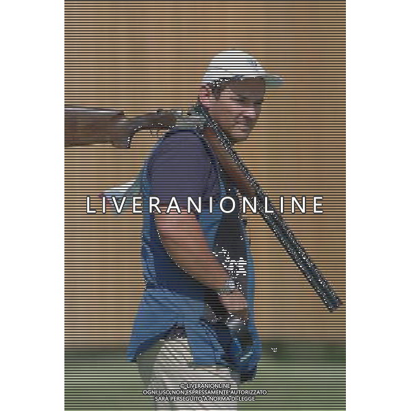 Atene 15-08-2004 Olimpiade 2004 shooting trap uomini nella foto pellielo giovanni ph marco luzzani/ag aldo liverani s.a.s.