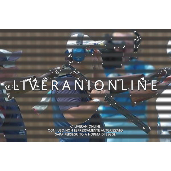 Atene 15-08-2004 Olimpiade 2004 shooting trap uomini nella foto pellielo giovanni ph marco luzzani/ag aldo liverani s.a.s.