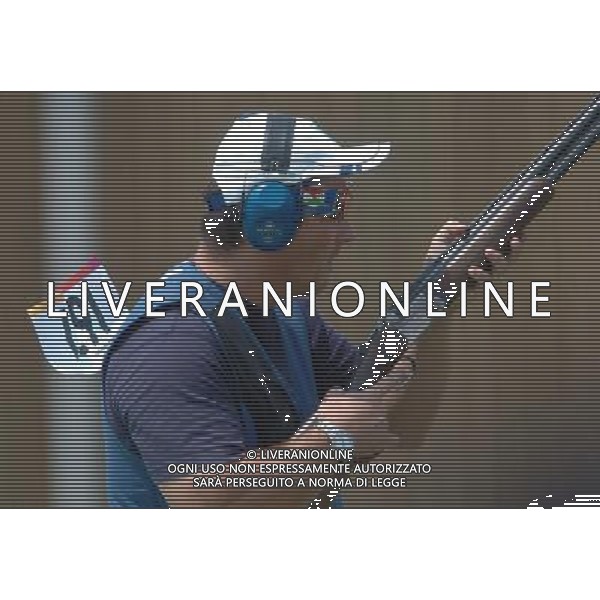 Atene 15-08-2004 Olimpiade 2004 shooting trap uomini nella foto pellielo giovanni ph marco luzzani/ag aldo liverani s.a.s.