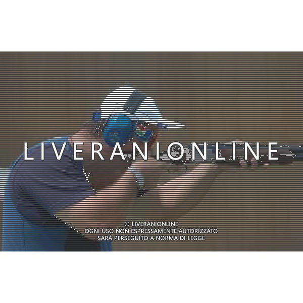 Atene 15-08-2004 Olimpiade 2004 shooting trap uomini nella foto pellielo giovanni ph marco luzzani/ag aldo liverani s.a.s.