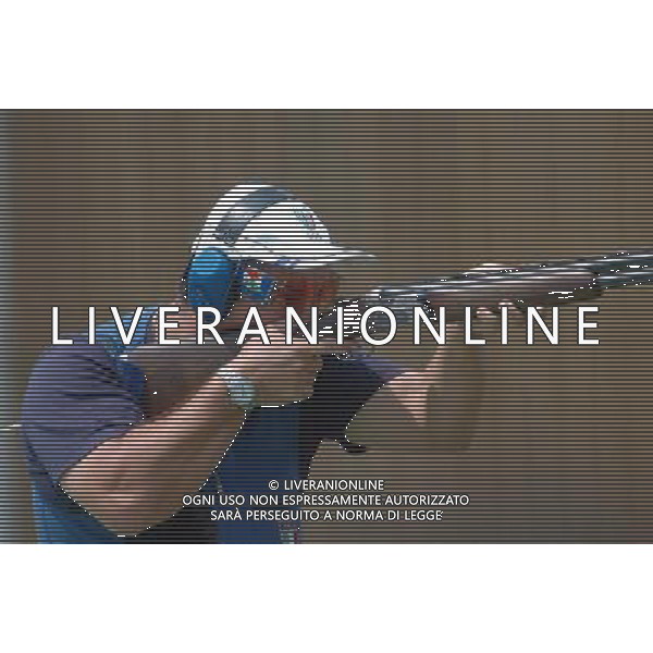 Atene 15-08-2004 Olimpiade 2004 shooting trap uomini nella foto pellielo giovanni ph marco luzzani/ag aldo liverani s.a.s.