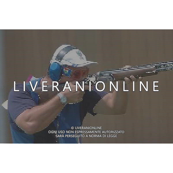 Atene 15-08-2004 Olimpiade 2004 shooting trap uomini nella foto pellielo giovanni ph marco luzzani/ag aldo liverani s.a.s.