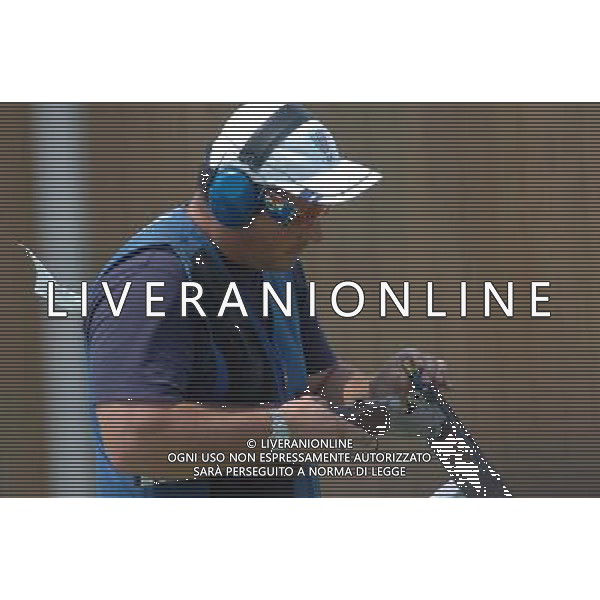 Atene 15-08-2004 Olimpiade 2004 shooting trap uomini nella foto pellielo giovanni ph marco luzzani/ag aldo liverani s.a.s.