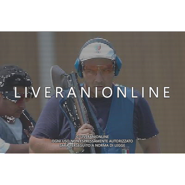 Atene 15-08-2004 Olimpiade 2004 shooting trap uomini nella foto pellielo giovanni ph marco luzzani/ag aldo liverani s.a.s.