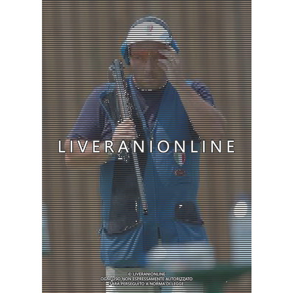 Atene 15-08-2004 Olimpiade 2004 shooting trap uomini nella foto pellielo giovanni ph marco luzzani/ag aldo liverani s.a.s.