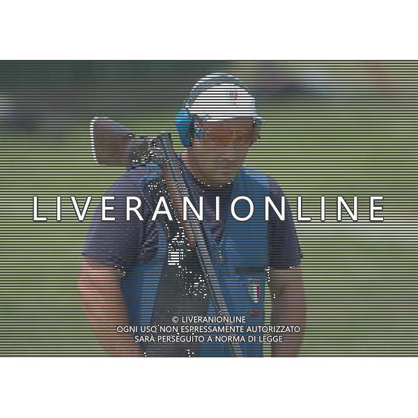 Atene 15-08-2004 Olimpiade 2004 shooting trap uomini nella foto pellielo giovanni ph marco luzzani/ag aldo liverani s.a.s.