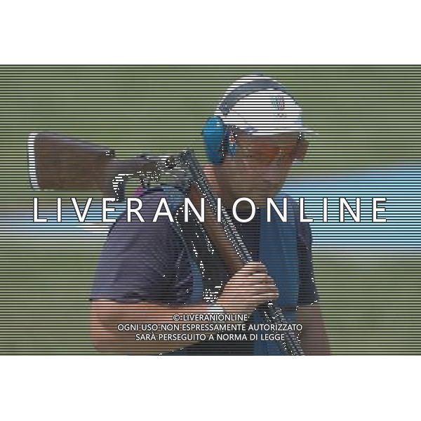 Atene 15-08-2004 Olimpiade 2004 shooting trap uomini nella foto pellielo giovanni ph marco luzzani/ag aldo liverani s.a.s.