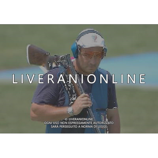 Atene 15-08-2004 Olimpiade 2004 shooting trap uomini nella foto pellielo giovanni ph marco luzzani/ag aldo liverani s.a.s.