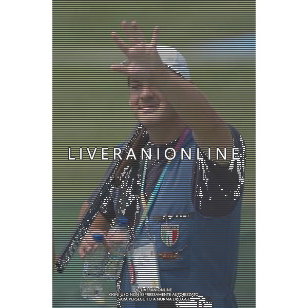 Atene 15-08-2004 Olimpiade 2004 shooting trap uomini nella foto pellielo giovanni ph marco luzzani/ag aldo liverani s.a.s.