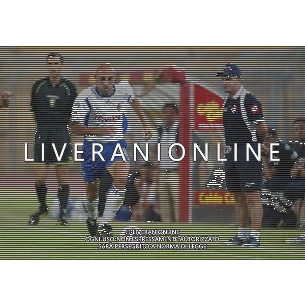 piacenza 14/08/2004 tim cup gironi eliminatori piacenza - fiorentina nella foto fantini enrico ag.aldo liverani-venezia