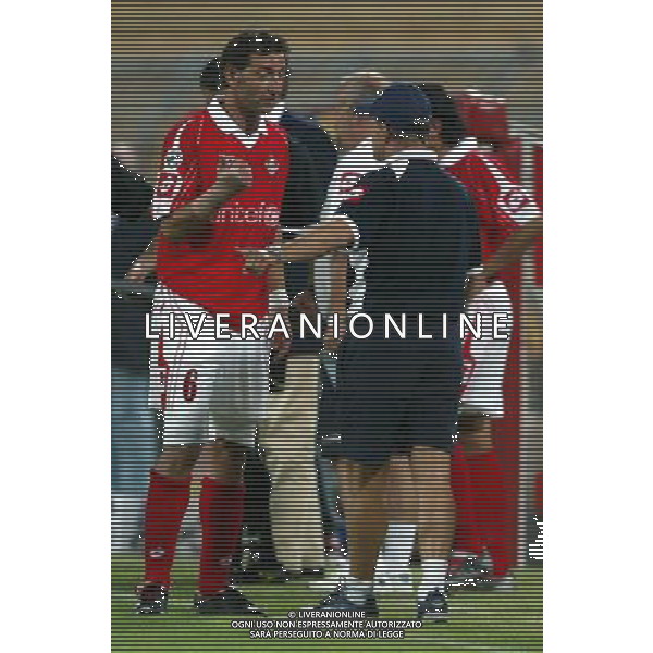 piacenza 14/08/2004 tim cup gironi eliminatori piacenza - fiorentina nella foto mangone amedeo ag.aldo liverani-venezia