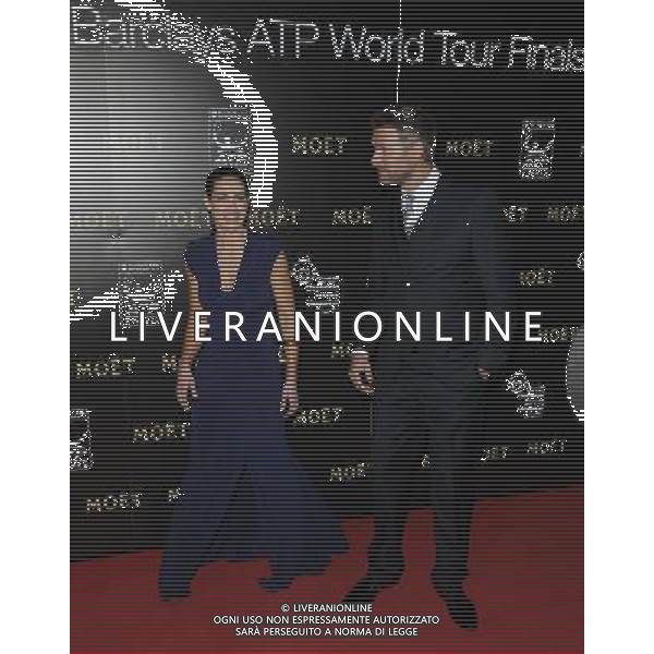 Kirsty Gallacher \' Dan Lobb attended the Barclays ATP World Tour Finals 2012 Gala in aid of the Great Ormond Street Hospital Children\'s Charity, Royal Courts of Justice, The Strand, London, England, Sat/03rd/Nov/2012. /AGENZIA ALDO LIVERANI SAS/ITALY ONLY - EDITORIAL USE ONLY