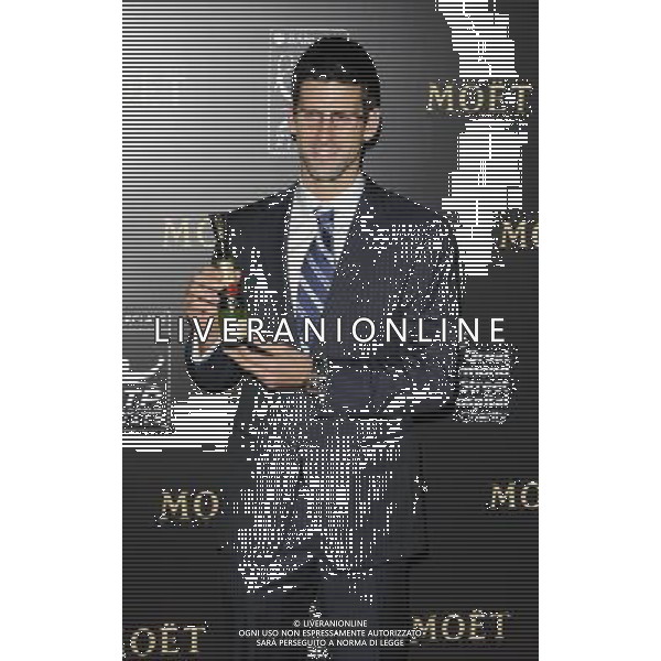 Novak Djokovic attended the Barclays ATP World Tour Finals 2012 Gala in aid of the Great Ormond Street Hospital Children\'s Charity, Royal Courts of Justice, The Strand, London, England, Sat/03rd/Nov/2012. /AGENZIA ALDO LIVERANI SAS/ITALY ONLY - EDITORIAL USE ONLY
