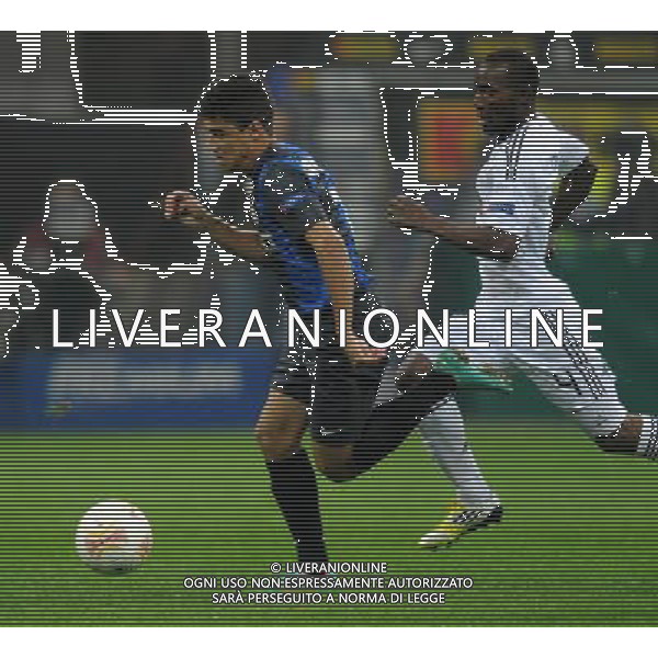 MILANO, 25-10-2012 / ©FOTO GIORGIO RAVEZZANI UEFA EUROPA LEAGUE INTER-PARTIZAN BELGRADO 1-0 NELLA FOTO : PHILIPPE COUTINHO AG ALDO LIVERANI S A S