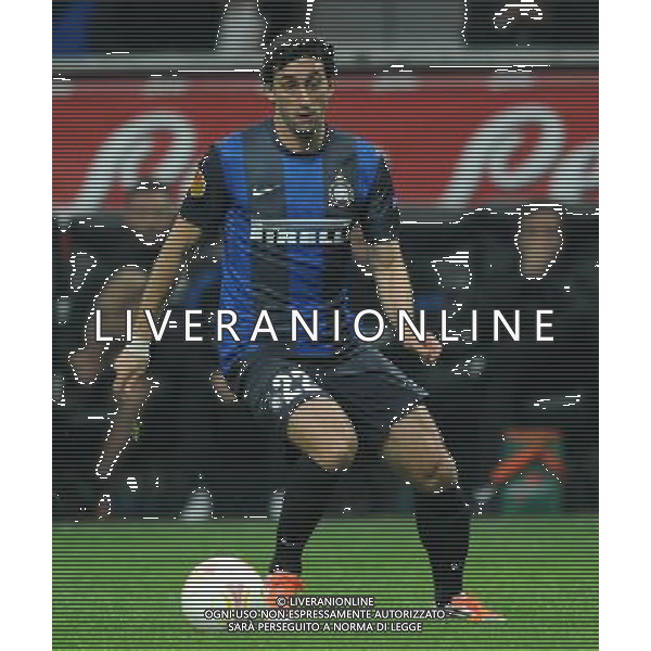 MILANO, 25-10-2012 / ©FOTO GIORGIO RAVEZZANI UEFA EUROPA LEAGUE INTER-PARTIZAN BELGRADO 1-0 NELLA FOTO : DIEGO MILITO AG ALDO LIVERANI S A S