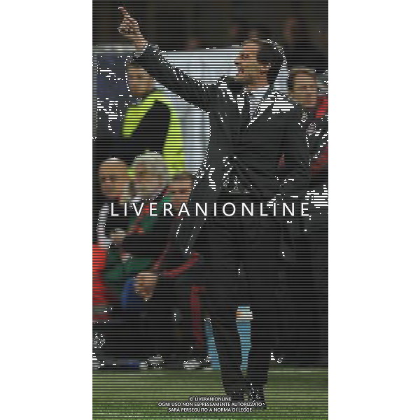 UEFA Champions League 2012/2013 Gruppo C Milano - 06.11.2012 Milan-Malaga Nella Foto:allegri /Ph.Vitez-Ag. Aldo Liverani