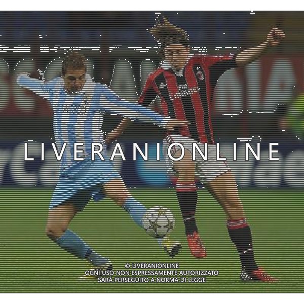UEFA Champions League 2012/2013 Gruppo C Milano - 06.11.2012 Milan-Malaga Nella Foto:joaquin montolivo /Ph.Vitez-Ag. Aldo Liverani