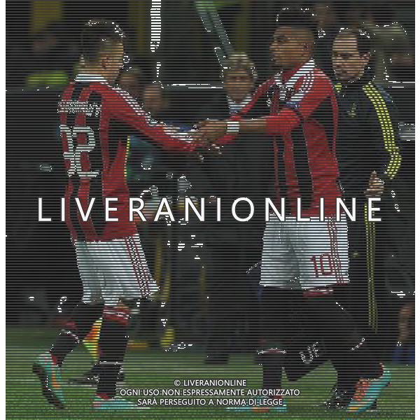 UEFA Champions League 2012/2013 Gruppo C Milano - 06.11.2012 Milan-Malaga Nella Foto:sostituzione el shaarawy boateng /Ph.Vitez-Ag. Aldo Liverani
