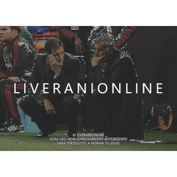 UEFA Champions League 2012/2013 Gruppo C Milano - 06.11.2012 Milan-Malaga Nella Foto:allegri tassotti /Ph.Vitez-Ag. Aldo Liverani