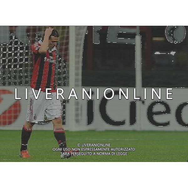 UEFA Champions League 2012/2013 Gruppo C Milano - 06.11.2012 Milan-Malaga Nella Foto:delusione montolivo /Ph.Vitez-Ag. Aldo Liverani