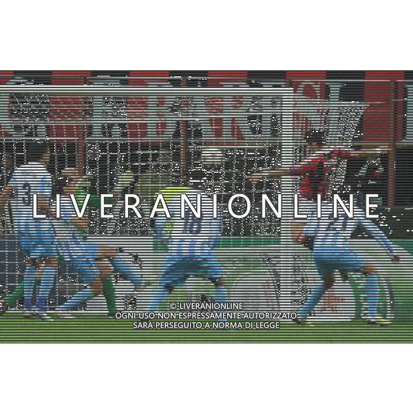 Milan - Malaga UEFA Champions League 2012/2013 Gruppo C Milano - 06.11.2012 NELLA FOTO : IL GOL DI ALEXANDRE PATO ©RAVEZZANI/AGENZIA ALDO LIVERANI SAS