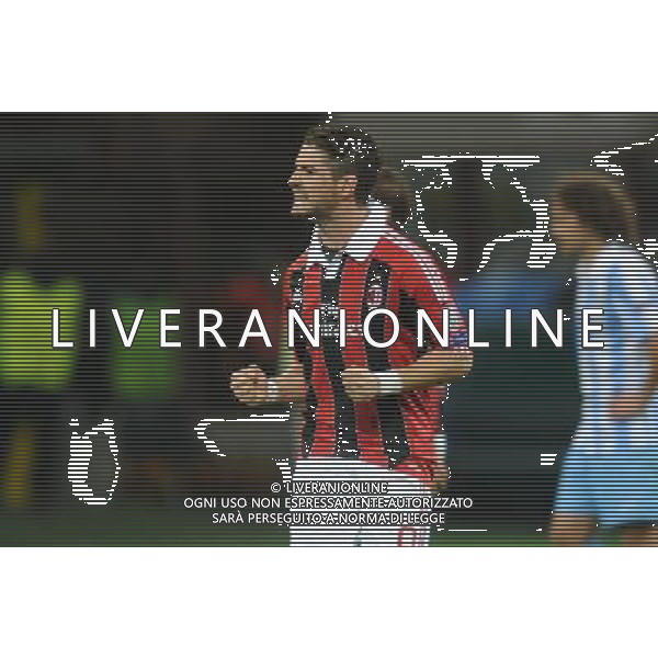 Milan - Malaga UEFA Champions League 2012/2013 Gruppo C Milano - 06.11.2012 NELLA FOTO : ESULTANZA DOPO IL GOL DI ALEXANDRE PATO ©RAVEZZANI/AGENZIA ALDO LIVERANI SAS