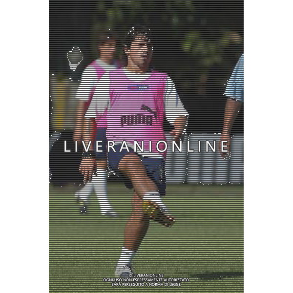 RADUNO ALLENAMENTO DELLA NAZIONALE ITALIANA A COVERCIANO 16/08/2004 NELLA FOTO GENNARO GATTUSO FOTO GIANNI NUCCI/AG ALDO LIVERANI