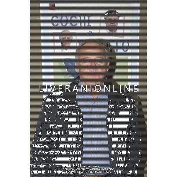 MILANO 7/11/2012 TEATRO NUOVO. P.zza SAN BABILA PRESENTAZIONE DELLO SPETTACOLO TEATRALE: \'QUELLI DEL CABARET\' NELLA FOTO COCHI PONZONI FOTO ROMANO/AG ALDO LIVERANI