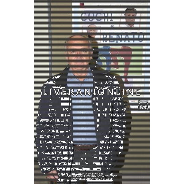 MILANO 7/11/2012 TEATRO NUOVO. P.zza SAN BABILA PRESENTAZIONE DELLO SPETTACOLO TEATRALE: \'QUELLI DEL CABARET\' NELLA FOTO COCHI PONZONI FOTO ROMANO/AG ALDO LIVERANI