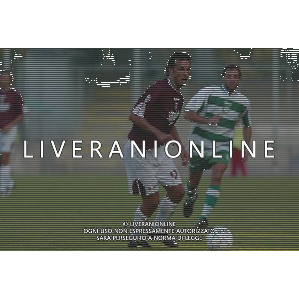 Avellino-Salernitana coppa italia Tim Cup 14/08/04 nella foto davide bombardini foto pecoraro/ag. aldo liverani