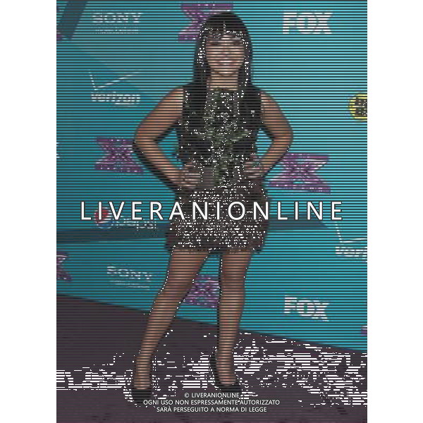 05 November 2012 - Beverly Hills, California - Jennel Garcia. \'The X Factor\' Season 2 Finalists Party held at The Bazaar at The SLS Hotel Beverly Hills. Photo Credit: Russ Elliot/AdMedia /AGENZIA ALDO LIVERANI SAS/ITALY ONLY - EDITORIAL USE ONLY