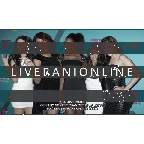 05 November 2012 - Beverly Hills, California - 1432, Ally Brooke, Camila Cabello, Normani Hamilton, Dinah Jane Hansen and Lauren Jauregui. \'The X Factor\' Season 2 Finalists Party held at The Bazaar at The SLS Hotel Beverly Hills. Photo Credit: Russ Elliot/AdMedia /AGENZIA ALDO LIVERANI SAS/ITALY ONLY - EDITORIAL USE ONLY