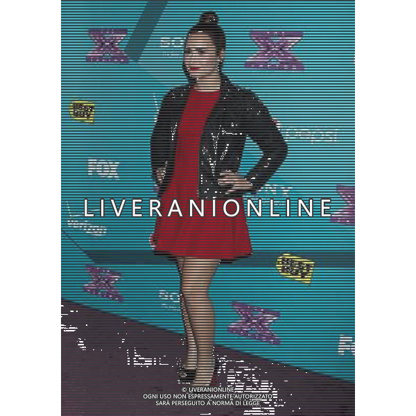 05 November 2012 - Beverly Hills, California - Demi Lovato. \'The X Factor\' Season 2 Finalists Party held at The Bazaar at The SLS Hotel Beverly Hills. Photo Credit: Russ Elliot/AdMedia /AGENZIA ALDO LIVERANI SAS/ITALY ONLY - EDITORIAL USE ONLY