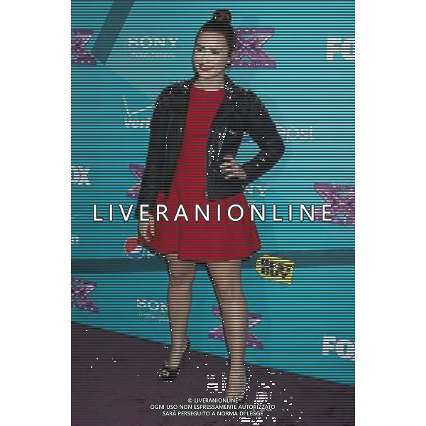 05 November 2012 - Beverly Hills, California - Demi Lovato. \'The X Factor\' Season 2 Finalists Party held at The Bazaar at The SLS Hotel Beverly Hills. Photo Credit: Russ Elliot/AdMedia /AGENZIA ALDO LIVERANI SAS/ITALY ONLY - EDITORIAL USE ONLY