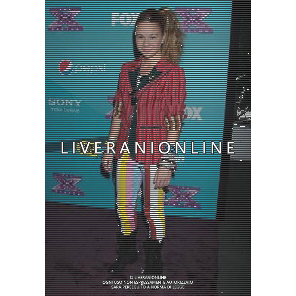05 November 2012 - Beverly Hills, California - Beatrice Miller. \'The X Factor\' Season 2 Finalists Party held at The Bazaar at The SLS Hotel Beverly Hills. Photo Credit: Russ Elliot/AdMedia /AGENZIA ALDO LIVERANI SAS/ITALY ONLY - EDITORIAL USE ONLY