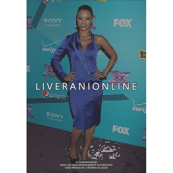 05 November 2012 - Beverly Hills, California - Paige Thomas. \'The X Factor\' Season 2 Finalists Party held at The Bazaar at The SLS Hotel Beverly Hills. Photo Credit: Russ Elliot/AdMedia /AGENZIA ALDO LIVERANI SAS/ITALY ONLY - EDITORIAL USE ONLY