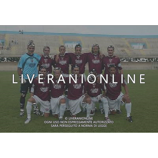 Avellino-Salernitana coppa italia Tim Cup 14/08/04 nella foto formazione salernitana 2004/05 foto pecoraro/ag. aldo liverani