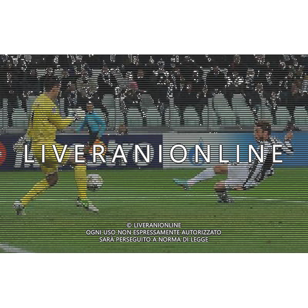 UEFA Champions League 2012/2013 Gruppo E Torino - 07.11.2012 Juventus-Nordsjaelland Nella Foto:occasione marchisio parata da hansen /Ph.Vitez-Ag. Aldo Liverani
