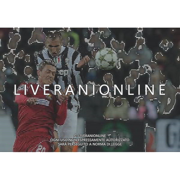 UEFA Champions League 2012/2013 Gruppo E Torino - 07.11.2012 Juventus-Nordsjaelland Nella Foto:lorentzen-chiellini /Ph.Vitez-Ag. Aldo Liverani