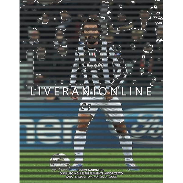 UEFA Champions League 2012/2013 Gruppo E Torino - 07.11.2012 Juventus-Nordsjaelland Nella Foto:Pirlo Andrea /Ph.Vitez-Ag. Aldo Liverani