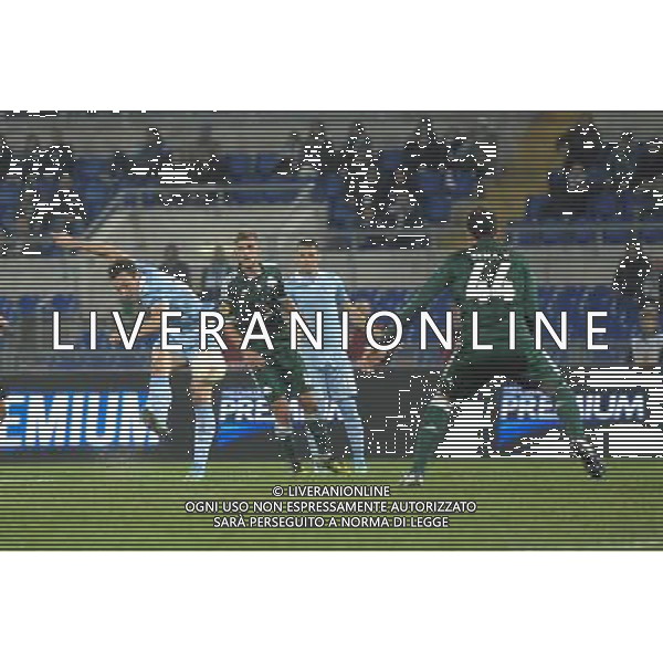 Roma - 08/11/2012 - Stadio Olimpico - Uefa Europa League 2012/2013 - Girone J - Lazio vs Panathinaikos - nella foto: il gol di libor kozak Â© Fabrizio Corradetti - Ag. Aldo Liverani sas