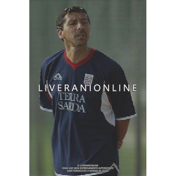 LODIGIANI - SASSARI TORRES COPPA ITALIA SERIE C 13/08/04 NELLA FOTO D\'ADDERIO SALVO FULVIO ALLENATORE TORRES FOTO LEONARDO CAVALLO/AG ALDO LIVERANI
