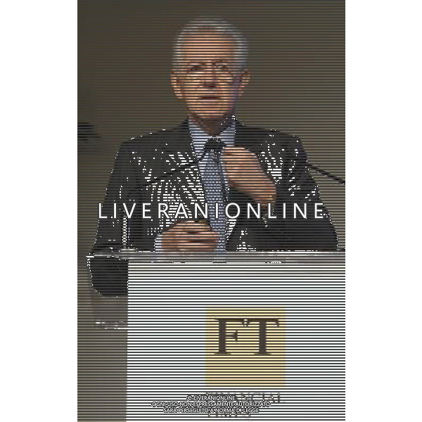 MILANO 12/11/2012 HOTEL MARRIOT. VIA WASHINGTON CONVEGNO DEL FINANCIAL TIME NELLA FOTO MARIO MONTI FOTO ROMANO/AG ALDO LIVERANI