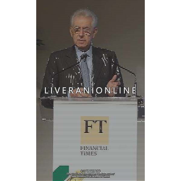 MILANO 12/11/2012 HOTEL MARRIOT. VIA WASHINGTON CONVEGNO DEL FINANCIAL TIME NELLA FOTO MARIO MONTI FOTO ROMANO/AG ALDO LIVERANI