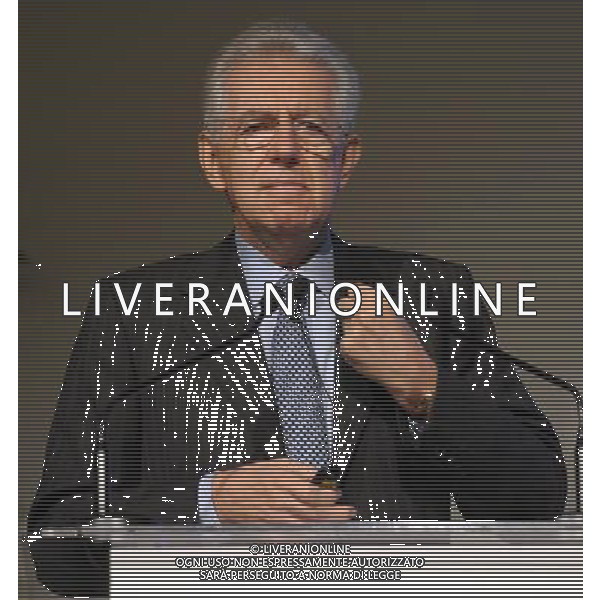 MILANO 12/11/2012 HOTEL MARRIOT. VIA WASHINGTON CONVEGNO DEL FINANCIAL TIME NELLA FOTO MARIO MONTI FOTO ROMANO/AG ALDO LIVERANI