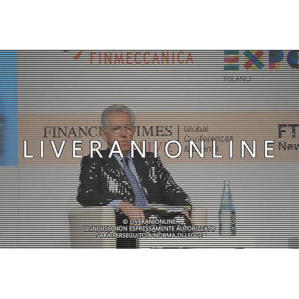 MILANO 12/11/2012 HOTEL MARRIOT. VIA WASHINGTON CONVEGNO DEL FINANCIAL TIME NELLA FOTO MARIO MONTI FOTO ROMANO/AG ALDO LIVERANI
